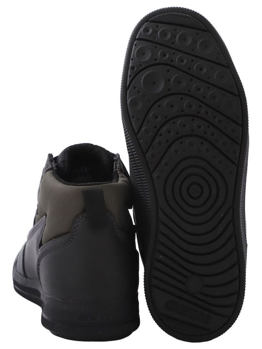 J Arzach Boy Kids Boots with Velcro Black