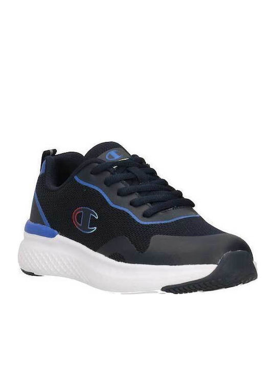 Bold 3 Αθλητικά Παιδικά Παπούτσια Running με Κορδόνια Navy Μπλε