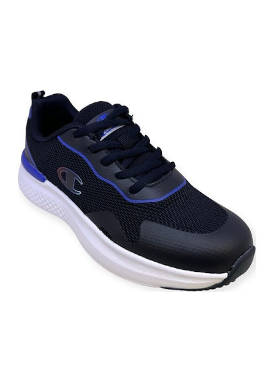 Bold 3 Αθλητικά Παιδικά Παπούτσια Running με Κορδόνια Navy Μπλε