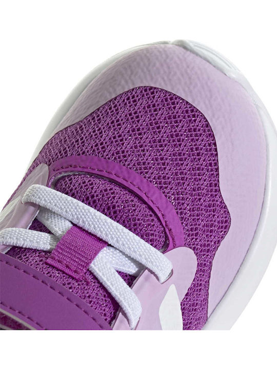 Fortarun Fortarun 3.0 EL Kids Sports Shoes Running with Hoop & Loop Closure Purple / White / Lilac