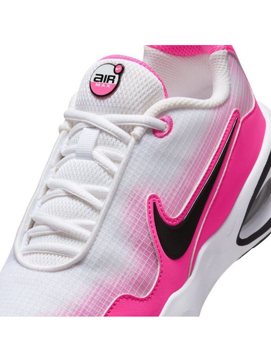 Air Max Nova Kids Sports Shoes Running with Laces White