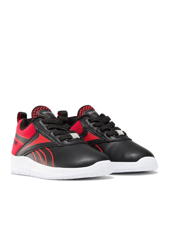 Rush Runner Rush Runner 5 Syn TD Kids Sports Shoes Running with Laces Black