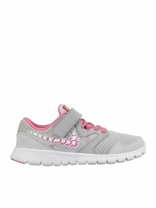 Flex Ps Αθλητικά Παιδικά Παπούτσια Running με Σκρατς Γκρι