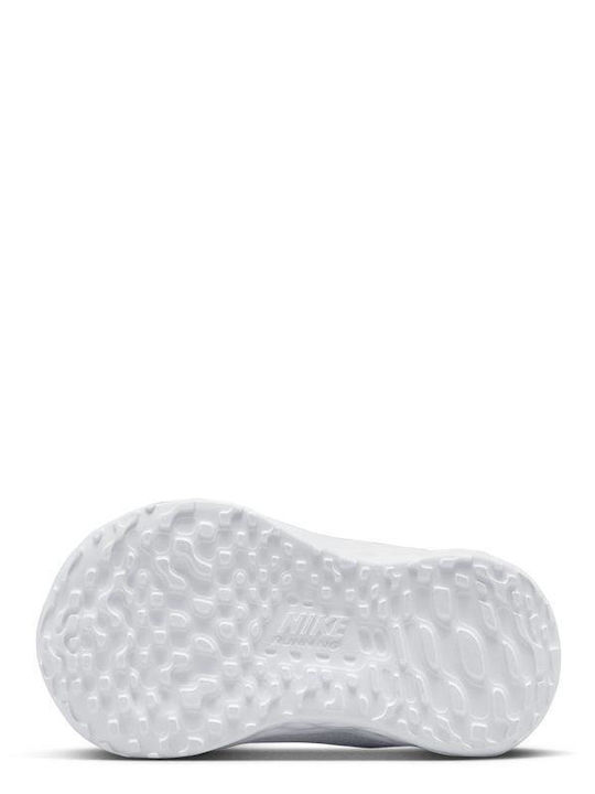 Revolution 6 Детски спортни обувки Running с Велкро Summit White / Diffused Blue