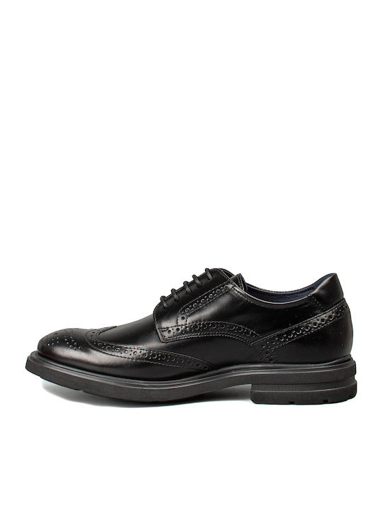 Sierra Leder Herren Oxfords Schwarz