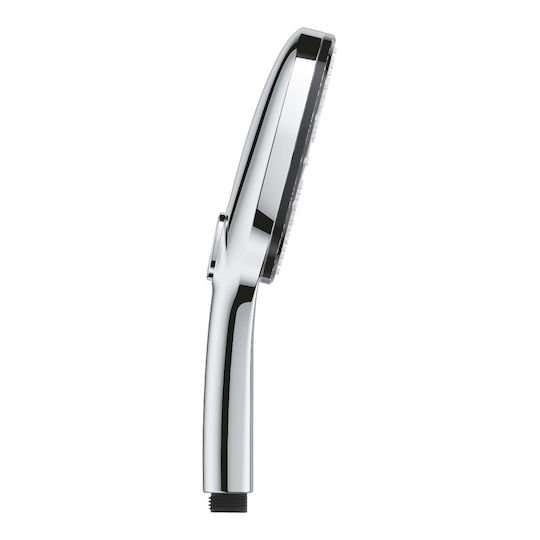 Rainshower Aqua 130 Τηλεφωνο Ντους Τριων Λειτουργιων Μαυρο Χρωμε 101676ki00 Grohe
