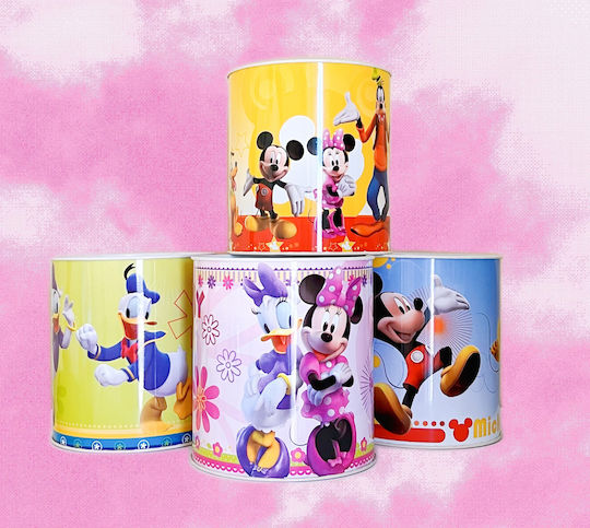 Mickey Κουμπαράς Μεταλλικος 13.5*14.5cm 00035-4