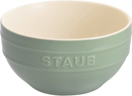 Staub Μπωλ Σερβιρίσματος Στρογγυλό Κεραμικό Πράσινο με Διάμετρο 4εκ. 4τμχ