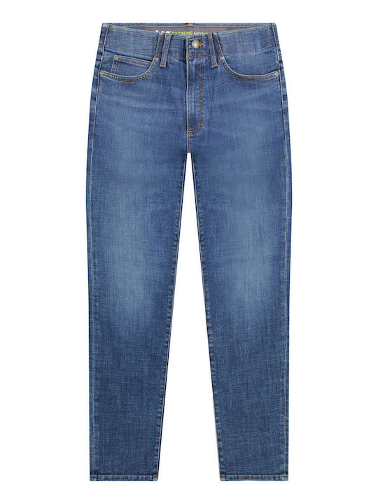 Fit Mvp Men's Jeans Pants with Slim Fit Blue