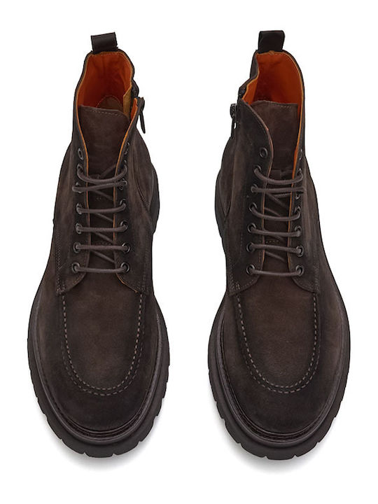Wildleder Braun Herrenstiefel