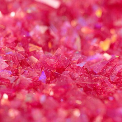 Rosa Glitzer-Halazien Iridizierende Magic Sparkles Pme 3g