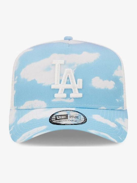 New Era Men La Dodgers Cloud All Over Print A-frame Trucker Cap Pastel Purple 60358070 New Era Men La Dodgers Cloud All Over Print A-frame Trucker Cap Pastel Purple 60358070