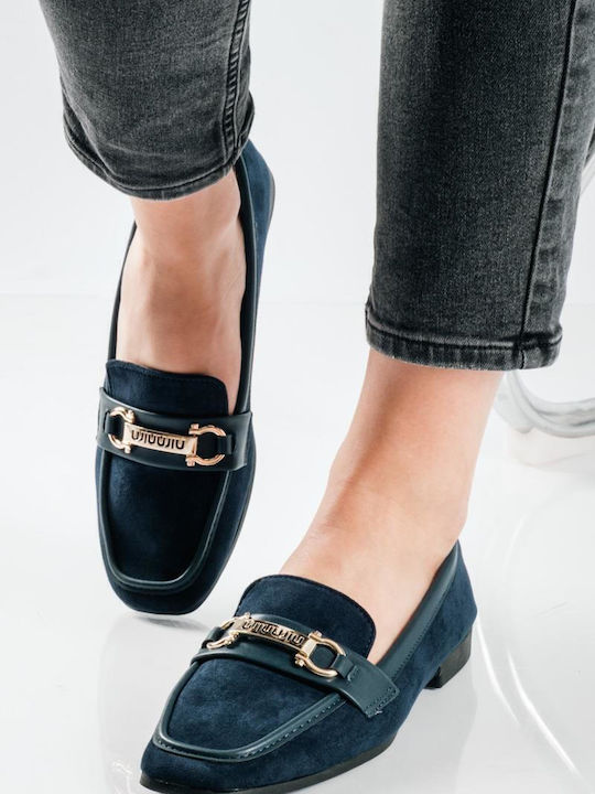 Дамски Loafers в Тъмносин Цвят