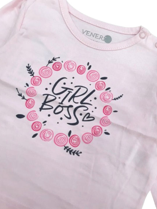 Παιδική Μπλούζα Μακρυμάνικη Girl Boss