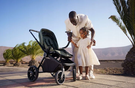 Lionelo Mika Plus Kinderwagen Geeignet für Neugeborene Mocha Mousse