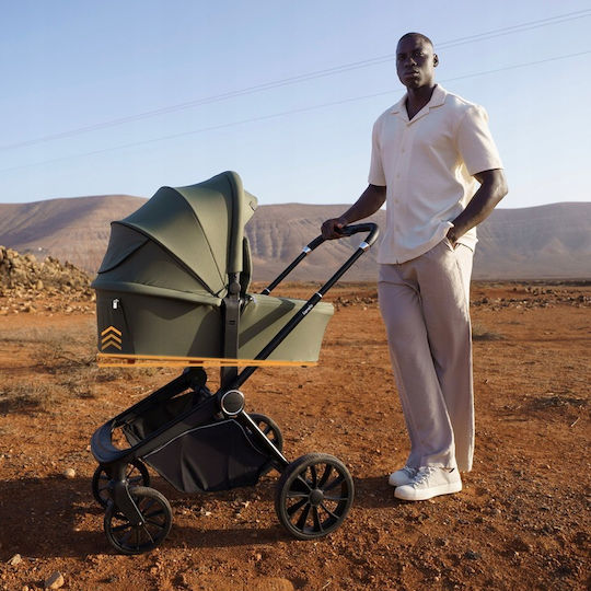 Lionelo Mika Plus Kinderwagen Geeignet für Neugeborene Mocha Mousse