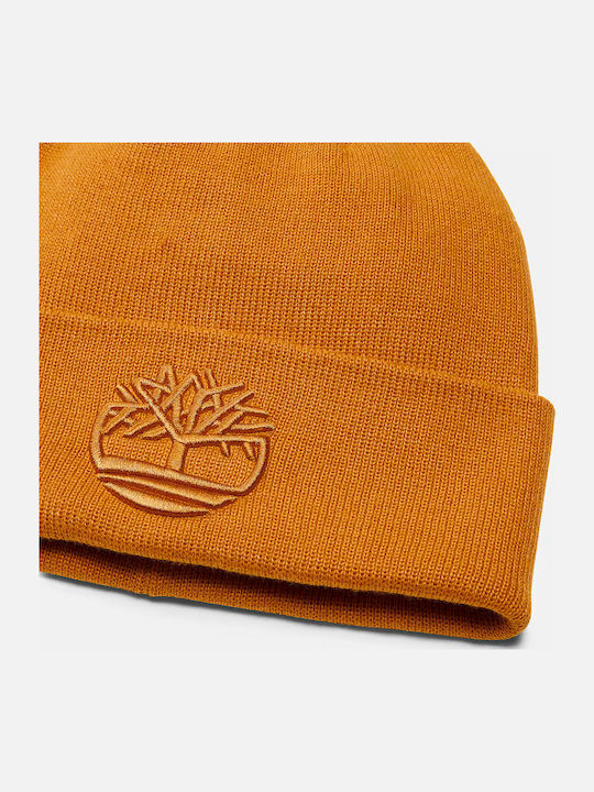 Tonal Beanie Männer Beanie Gestrickt in Gelb Farbe