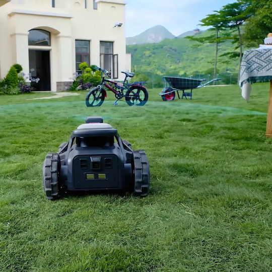 AirSeekers Tron 360° AI Vision Ρομποτική Μηχανή Γκαζόν 15Ah