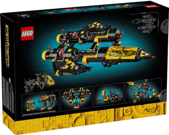 LEGO Icons Blacktron Renegade за 18+ Години 1151 Бройки