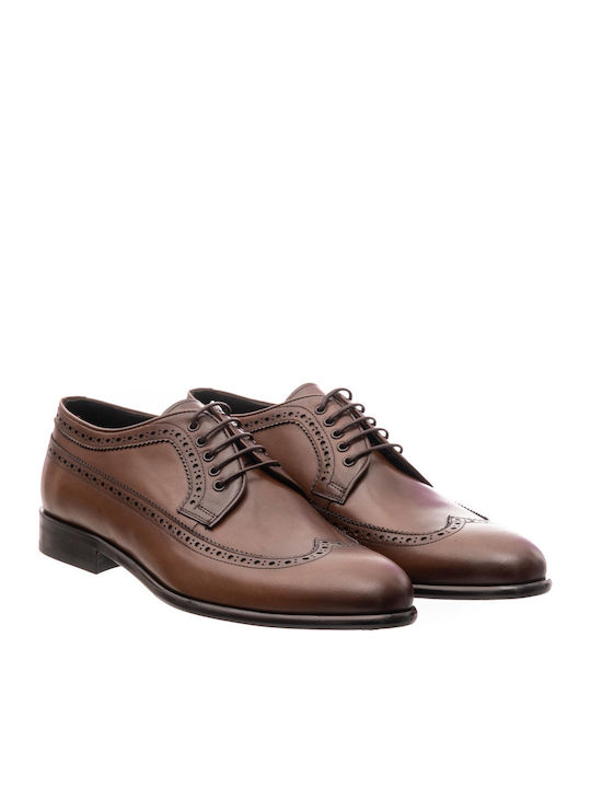 4684 Leder Herren Oxfords Tabac Braun