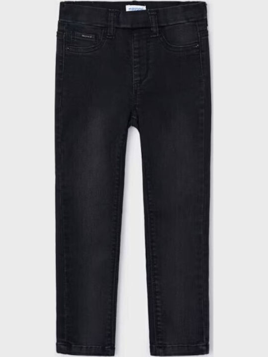 Mayoral Basic Kids' Jeans Trousers Black