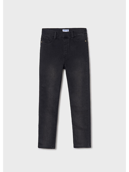 Mayoral Basic Kids' Jeans Trousers Black