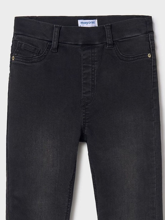 Mayoral Basic Kids' Jeans Trousers Black