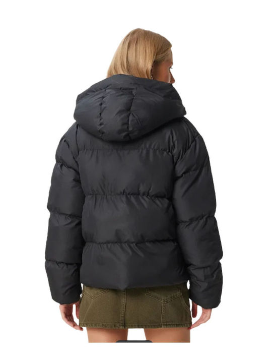Μπουφάν Puffer Μαύρο