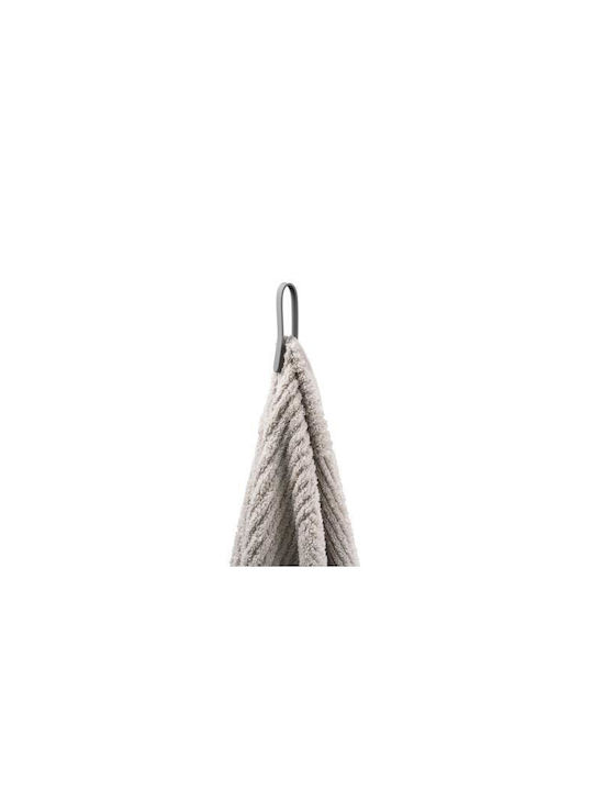 Zone Denmark Bathroom Hooks Magnetic Towel Set 2 Pieces 9 Cm Loop Gray
