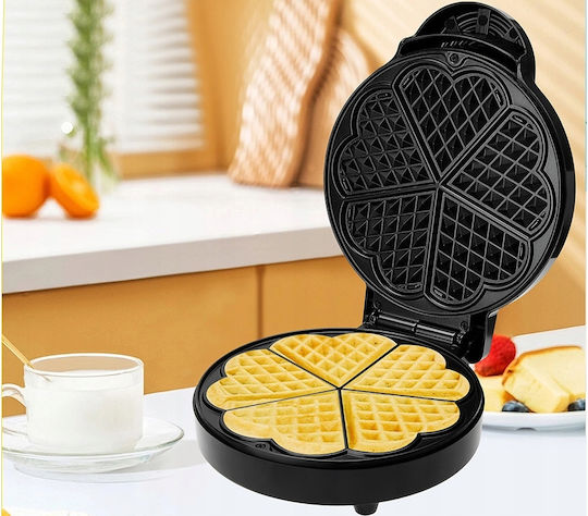 Verk Group Βαφλιέρα για Βάφλες Καρδιά 1000W