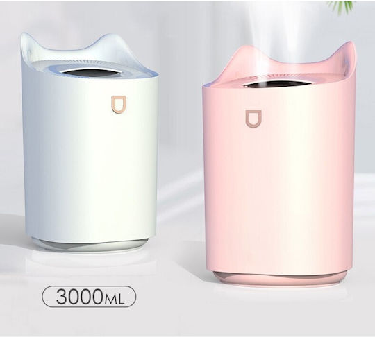 Humidifier Ultrasonic for Spaces 20m²