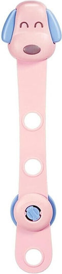 Siguranță Pentru Dulap și Sertar Din Plastic Roz 24x5x2cm