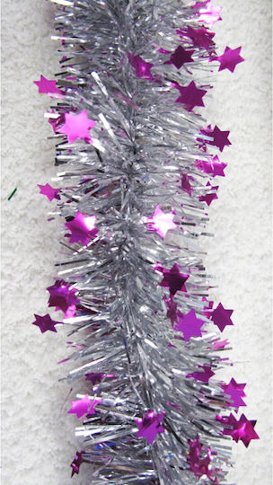Crăciun Ghirlande Iluminată Plastică Violet 200cm 1buc