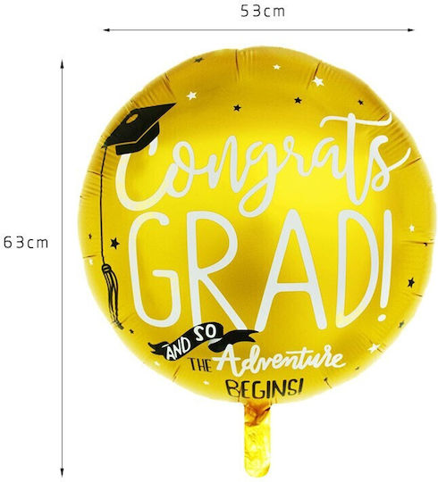 Set 2 Baloane Metalice Folie Flippy Formă Stea 45 Cm Balon 63x53 Cm Design Absolvire Ambalaj Individual Inclus Pai Umflare Aer Heliu Multicolor