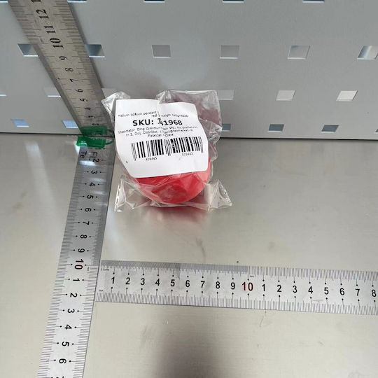 Балон Тежест Flippy Парти Аксесоар 5.5x5.5 См 120 G Червен