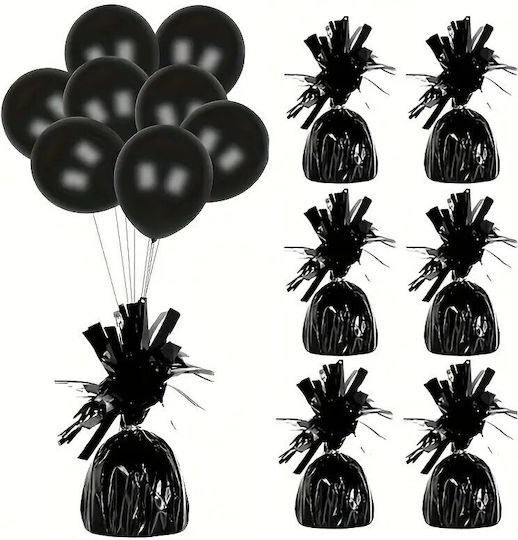 Greutate Baloane Heliu Flippy Folie Franjuri 170g 13 X 5 X 3 Cm Negru