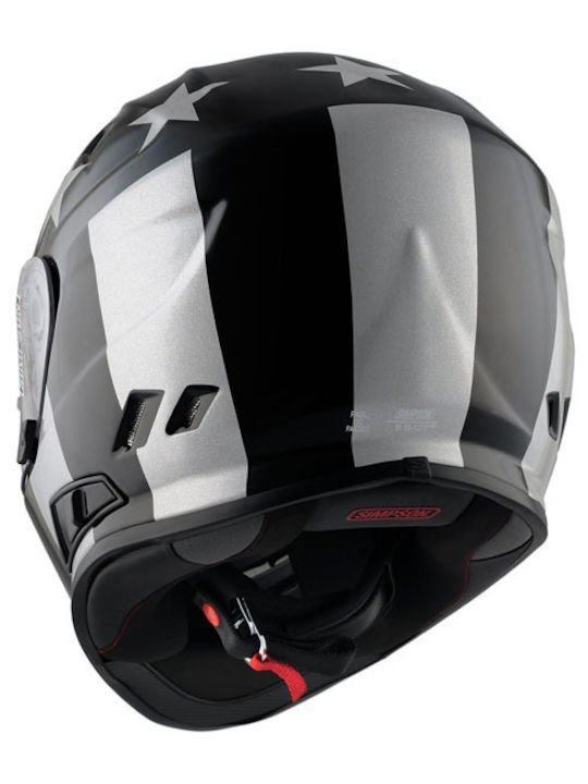 Simpson Venom Stingrae Motorradhelm Vollgesicht ECE 22.06