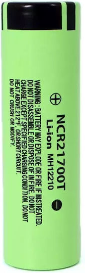 Rechargeable Lithium Battery Size 21700 Ncr21700t Li-ion 3.7v 4800mAh Original 10A 10pcs Tc-277