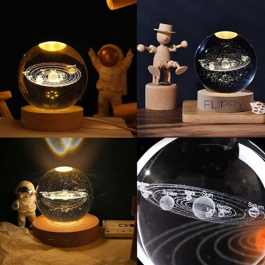 Φωτιστικό LED Θερμό Λευκό 3D Illusion