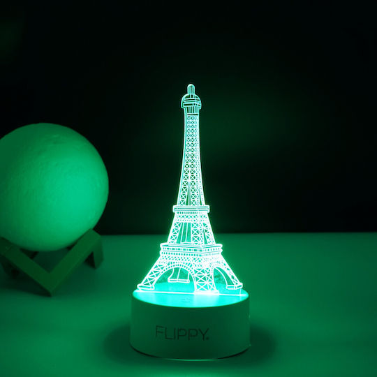 Διακοσμητικό Φωτιστικό LED 3D Illusion 3εκ.