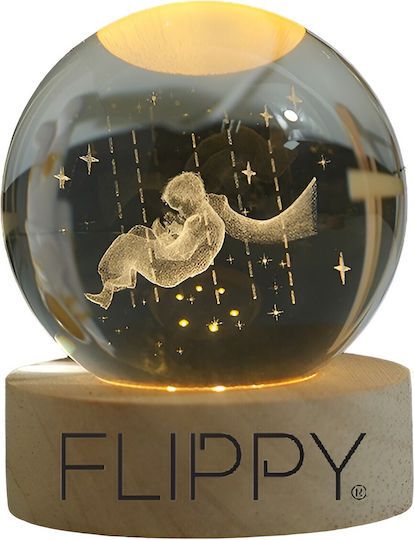 Lustră Decorativă Glob de cristal Alb