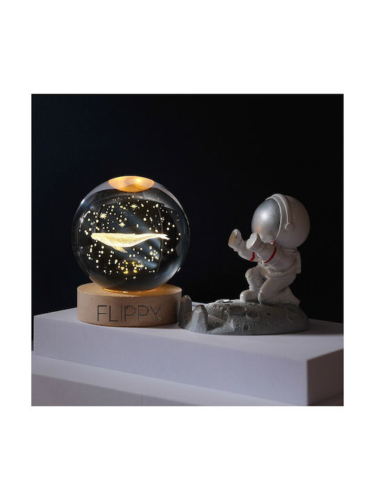Lustră Decorativă Glob de cristal Alb
