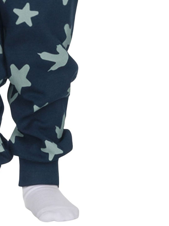 Dreams by Joyce Kids Nightwear Winter Dark Blue Dino