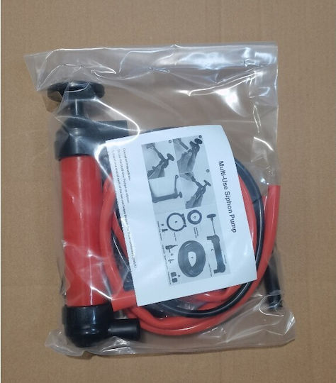 Pompă Manuală de Combustibil Flippy Pompă de Lichide Fabricată din Plastic Durabil Debit 5l Pe Minut 23 × 20 × 3 Cm 380 G Roșie