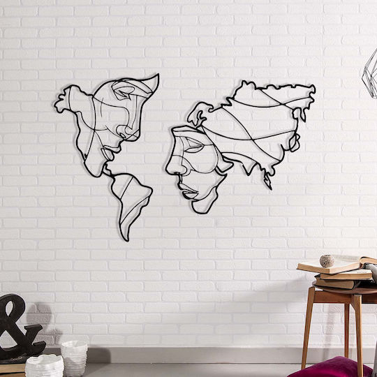 Wallity Διακοσμητικό Τοίχου από Μέταλλο Suret 100x64cm Wallity Διακοσμητικό Τοίχου από Μέταλλο Suret 100x64cm