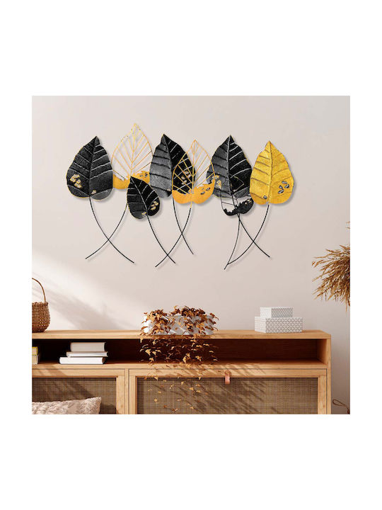 Wallity Wall Decor Casting Gold Made of Metallic 112x67cm