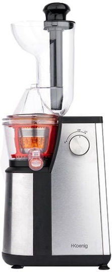 HKoenig Juicer Slow Press 400W Inox Silver