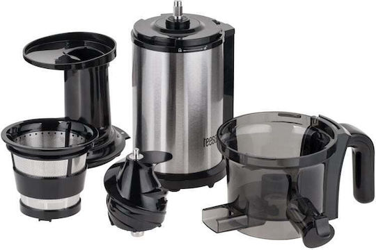 Teesa Αποχυμωτής Αργής Σύνθλιψης 200W Inox Ασημί