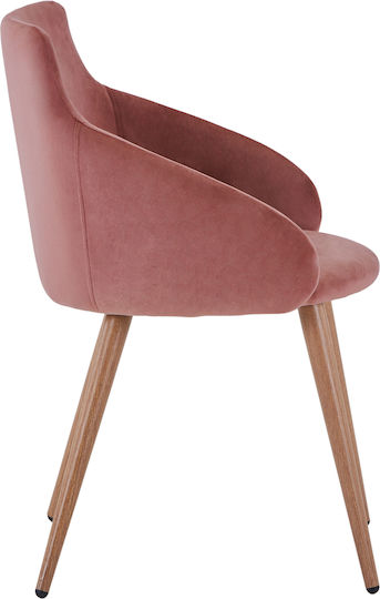 Ivy Dining Room Velvet Armchair Rotten Apple 55x55x80cm 2pcs