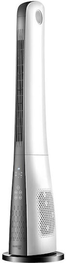 Bormann BFN5800 Вентилатор Тип Кула 45W с Дистанционно Бял
